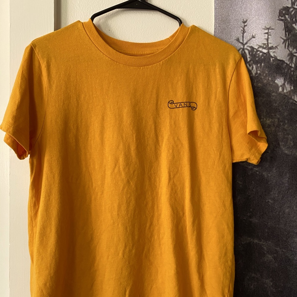 Vans yellow tee